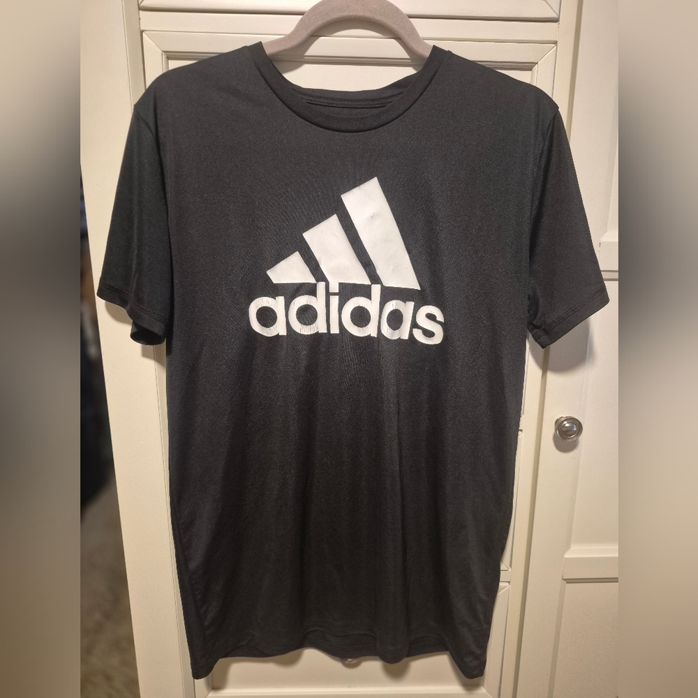 Adidas Youth Athletic Black T-Shirt